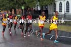 Leaders in the mens Commonwealth Games Marathon, Glasgow. Photo: David T. Hewitson/Sports for All Pics